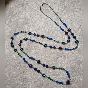 Premier Designs "Blue Teal" Necklace